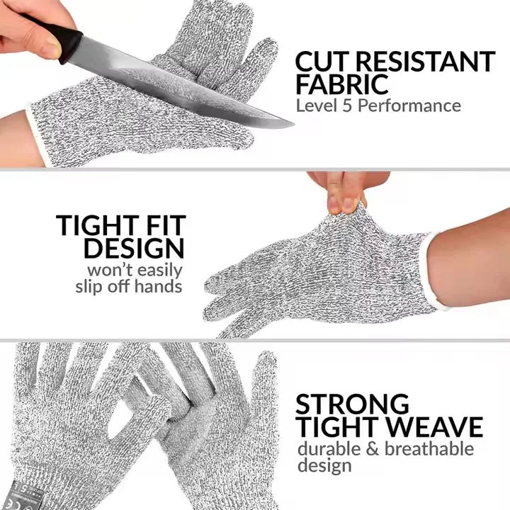 Kitchensafetyhppelevel5cut-resistantglovesprotectagainstglasscuts...