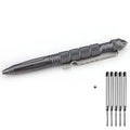 Tactical Self-Defense Pen – Aviation Aluminum, Glass Breaker, Parker Refill