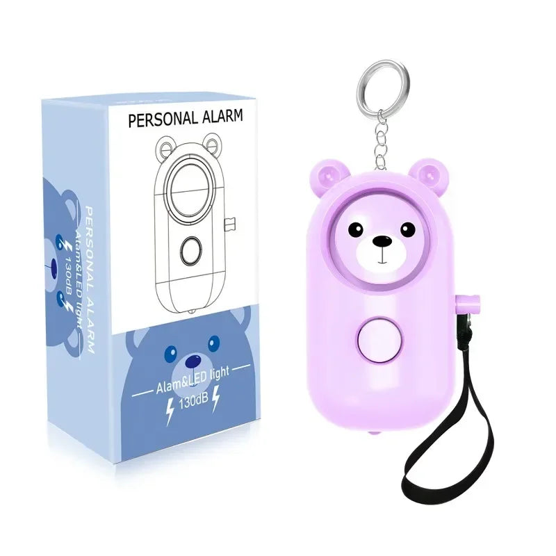 Personalselfdefensealarm130dbselfdefensesirensafetyalarmforwomengirlpersonalkeyc...