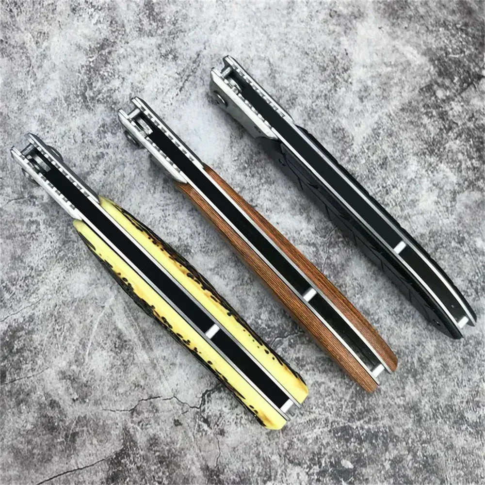 Outdoorhikingself-defensefoldingknife, Highhardnessstainlesssteelblade...