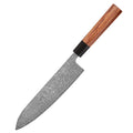 Japanese Chef Knife 8 inch Hand Forged Damascus Steel Kitchen Knives Vegetable Meat Sashimi kitchen chef Rosewood Handle