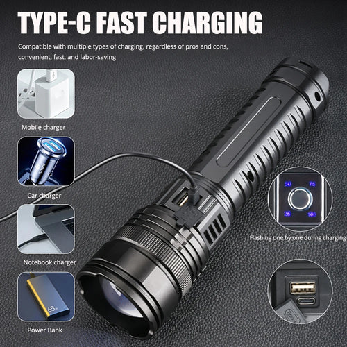 1000wbuilt-inbatteryflashlightemergencyspotlights9km990000000lmmostpowerfulledfl...