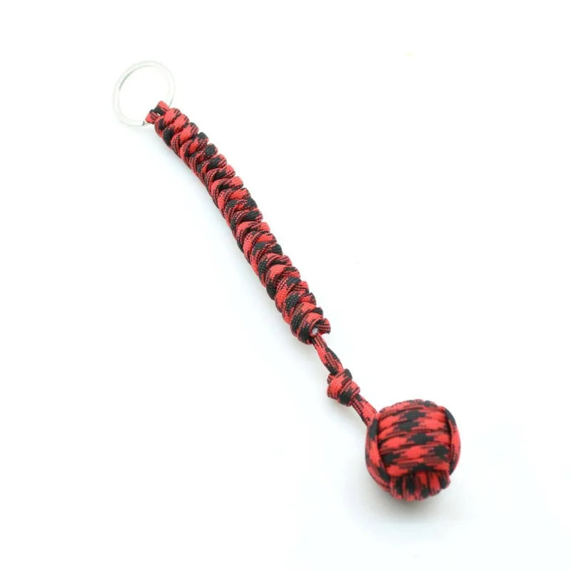 Emergencyescapeparachuteropewovensteelballself-defenseballhandwovenmultifunction...