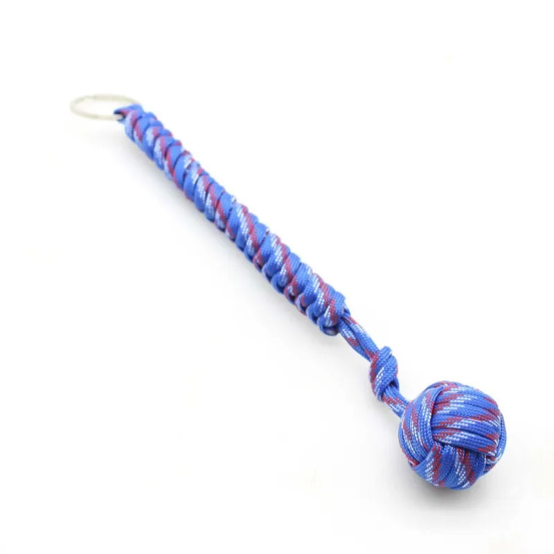 Emergencyescapeparachuteropewovensteelballself-defenseballhandwovenmultifunction...