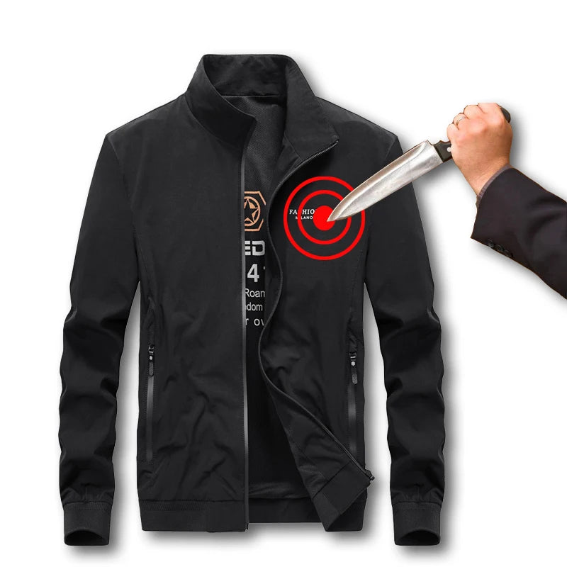 Military Tactical Anti-Cut Long Sleeve Jacket – Stab-Resistant Self-Defense Wear