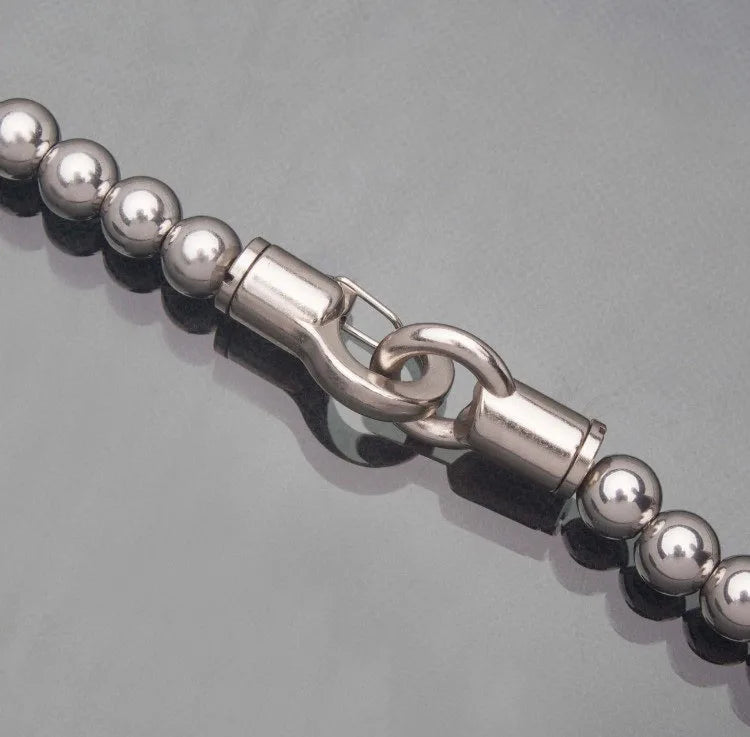 Stainless Steel Ball Self-Defense Bracelet & Whip – EDC Necklace, Car Pendant