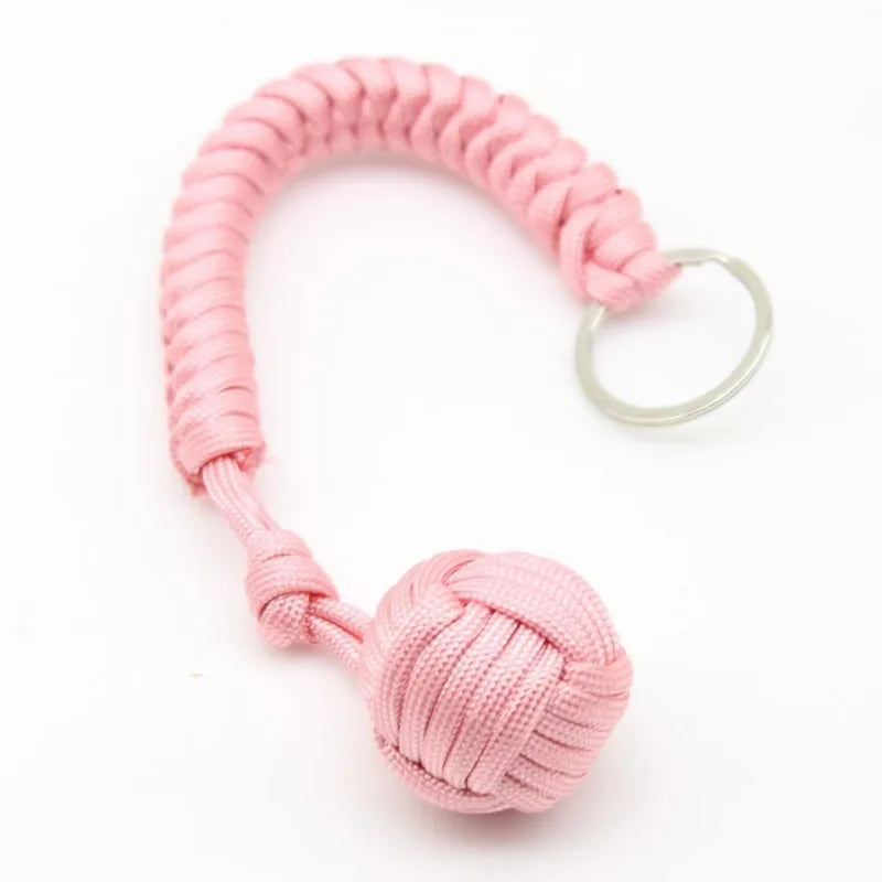 Emergencyescapeparachuteropewovensteelballself-defenseballhandwovenmultifunction...