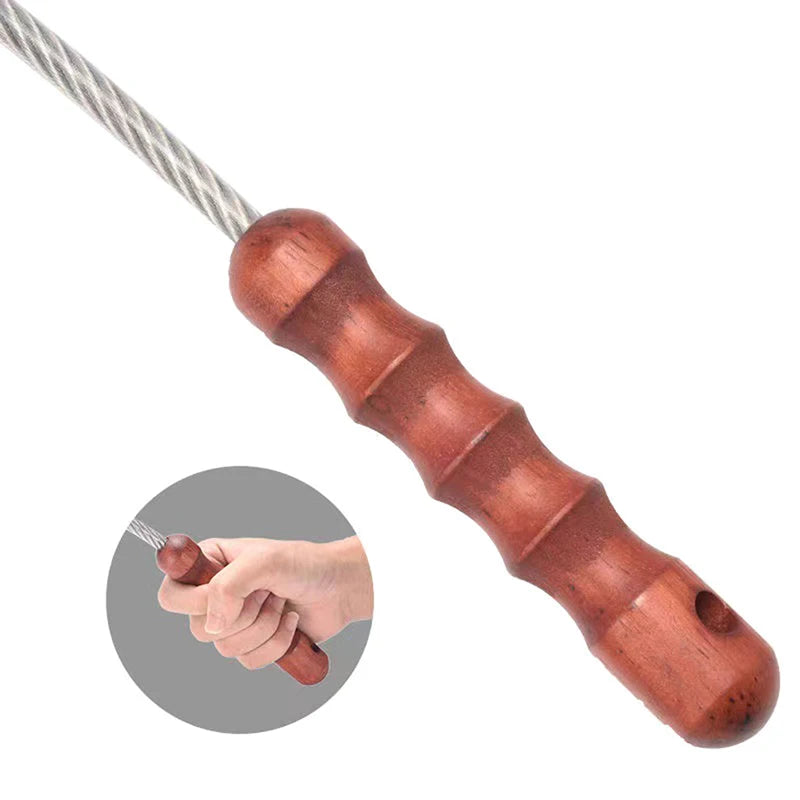 Woodhandletacticalwhipemergencytoolselfdefensealuminumantiskidglassbreakeremerge...