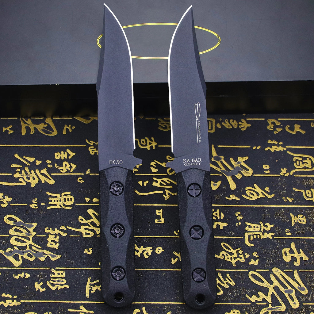 U.s.akb-ek50junglehuntingstraightknife + Sheath, Outdoorcampingsurvivalknife...