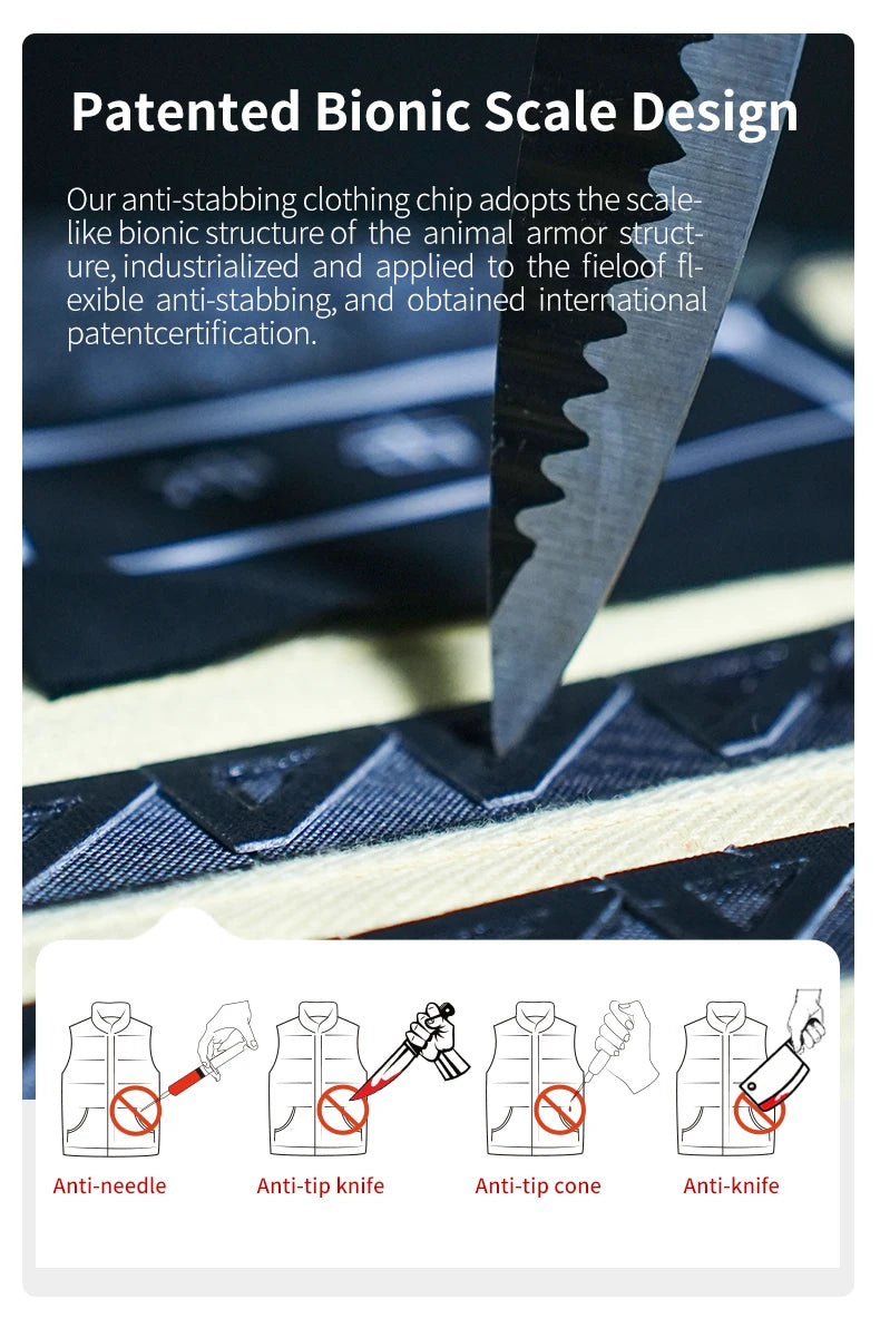 Selfdefenseequipmenttacticalarmorstabproofclothingself-defenseknifeproofclothing...