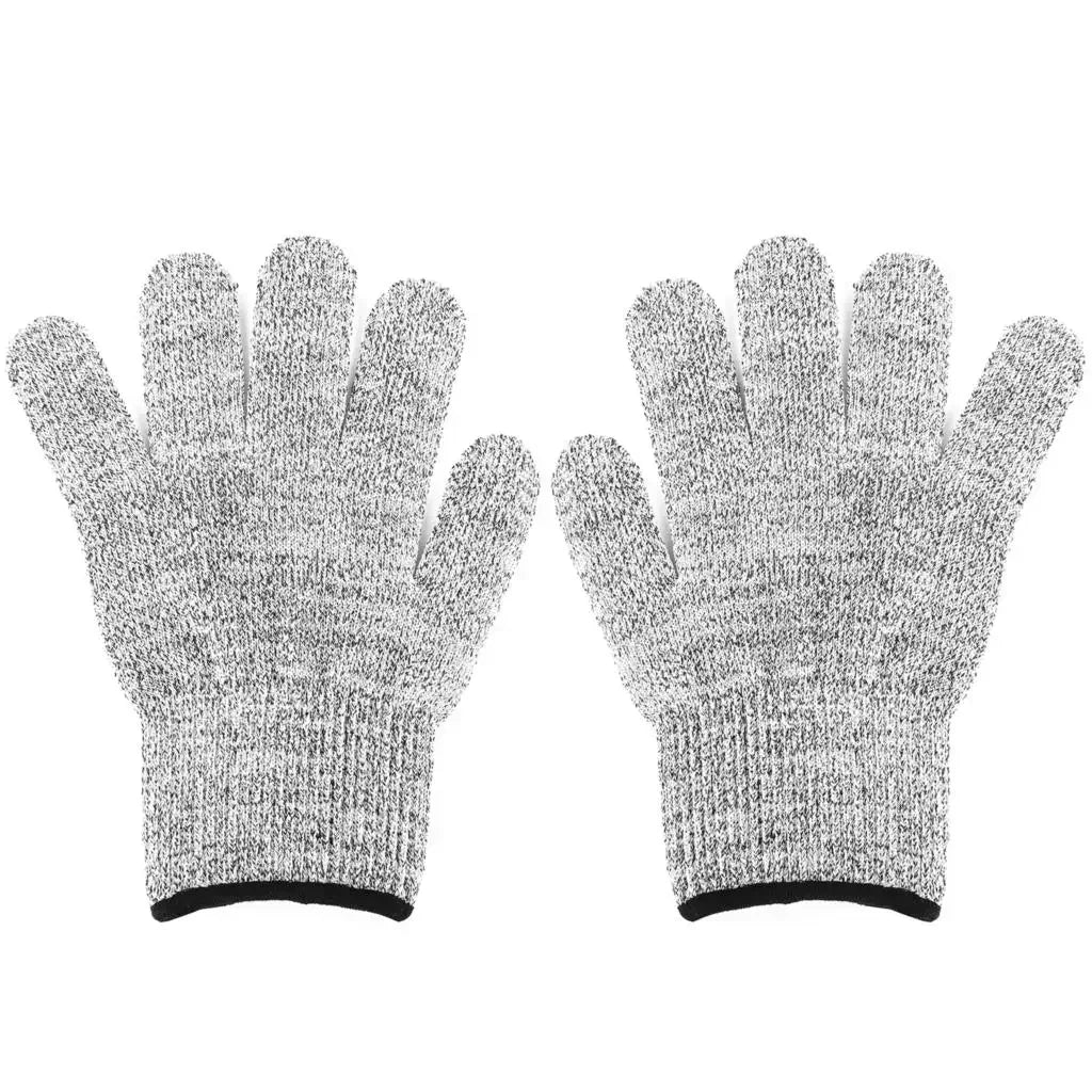 Level 5 HPPE Anti-Cut Gloves – Stainless Steel Wire, CE Certified, Washable