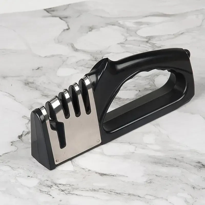 4-Stage Professional Knife Sharpener – Non-Slip Base