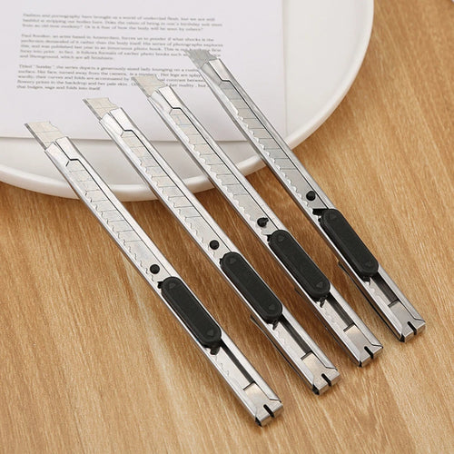 10 practical knives, stainless steel cutting box cutting tool set, anti slip blades, unboxing knives, handicrafts carving tools