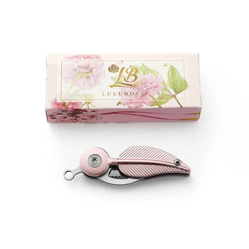 New Multi-functional Folding Creative Feather Knife Fruit Knife Keychain Daily Carry Tool