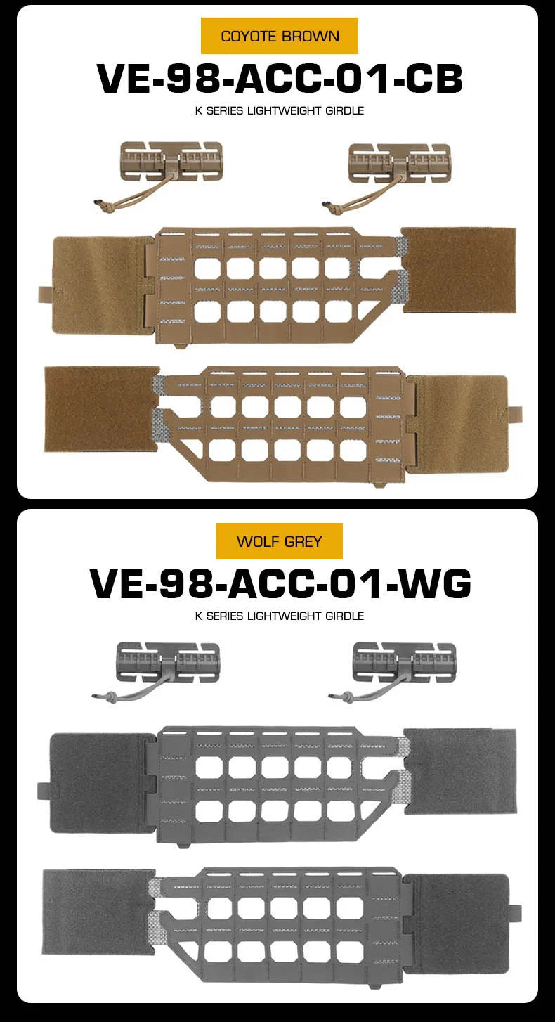 Tacticalplatecarrierhuntingk-zerostyklecomfortlightweightutilitymollek-zbodyvest...