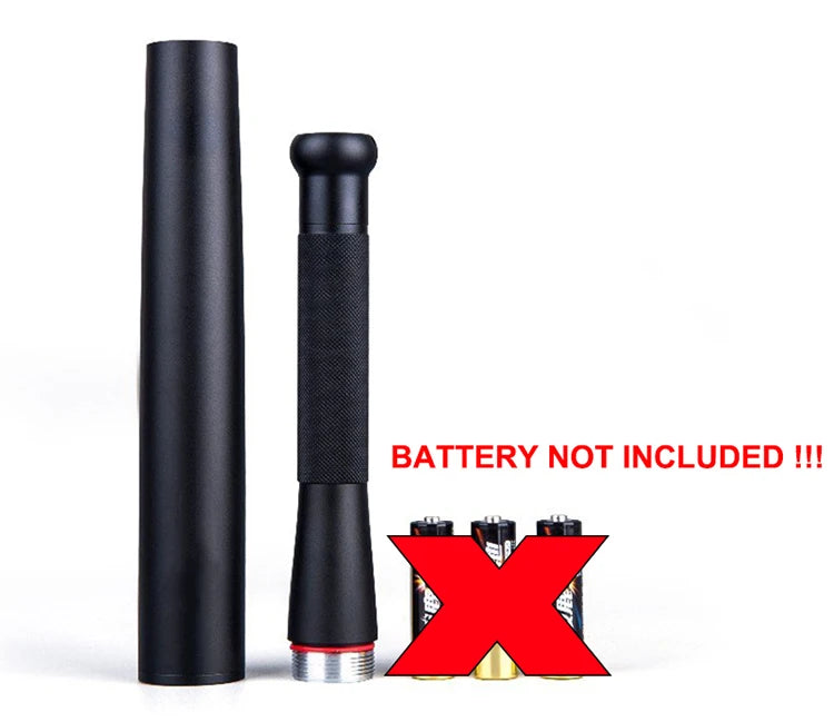 Ultrabrightoutdoorselfdefensebaseballbatflashlightstickemergencypersonaldefenset...