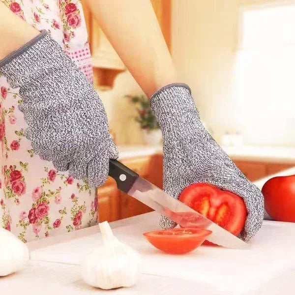 Level 5 HPPE Anti-Cut Gloves – Stainless Steel Wire, CE Certified, Washable