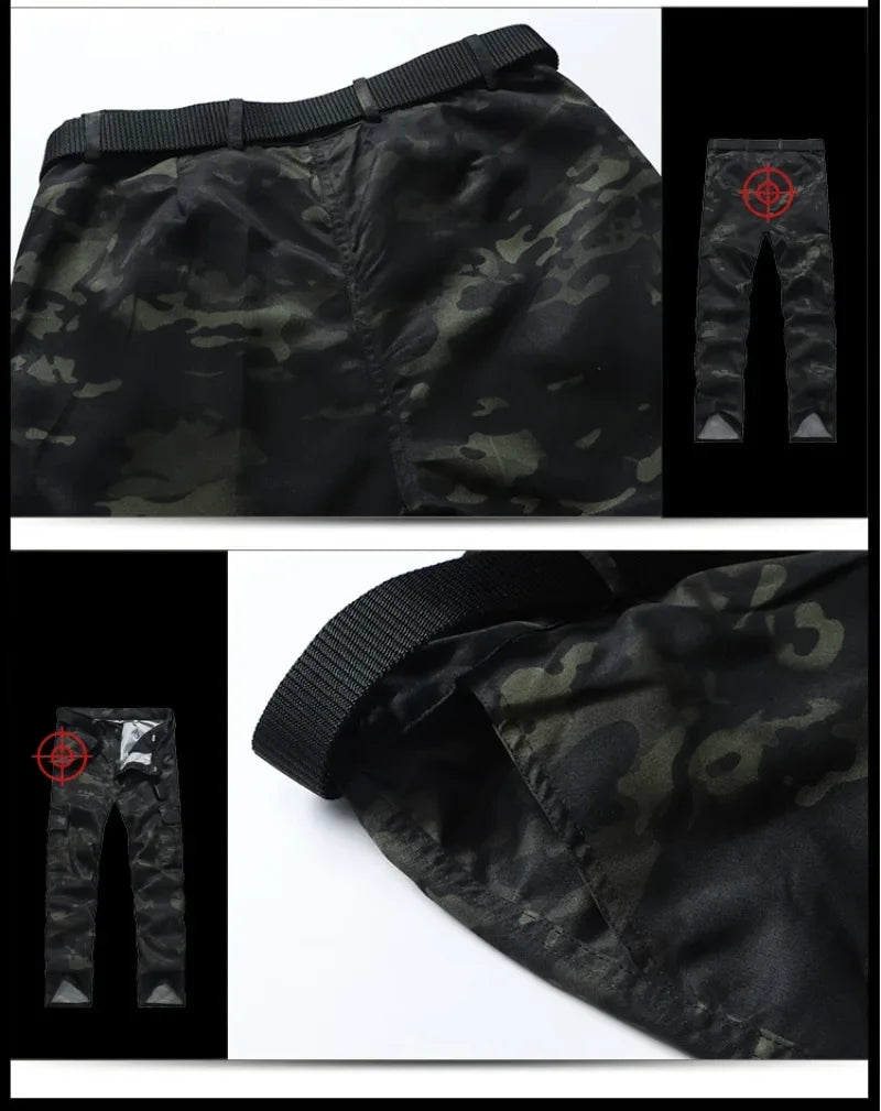 Huntingwear-resistantsetsmencamospringautumnmulti-pocketcamotrainingsuitsmaleout...
