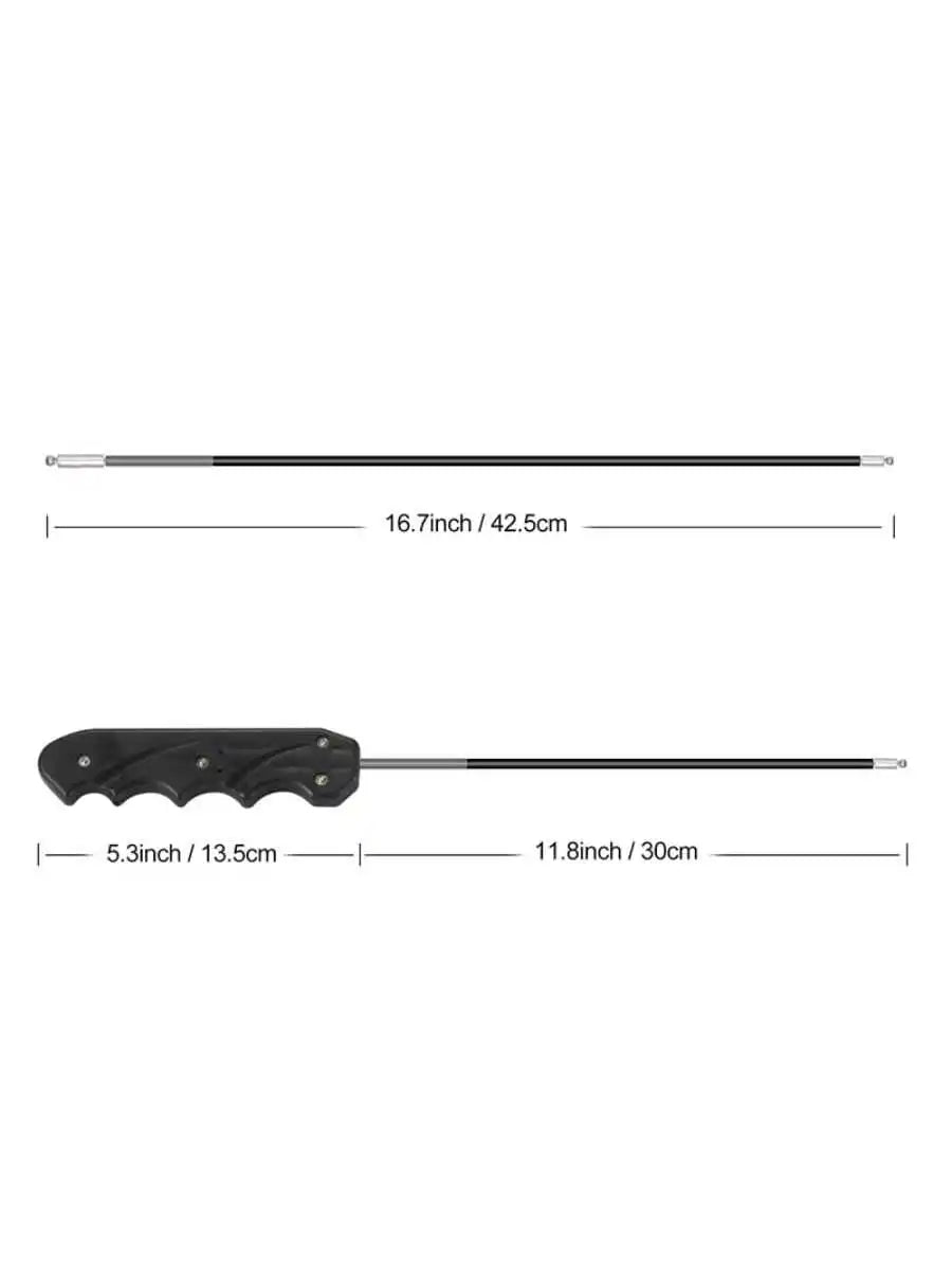 Portablesafetytoolwireselfdefensewhipdefensestaffportablemartialartskudowhipforc...