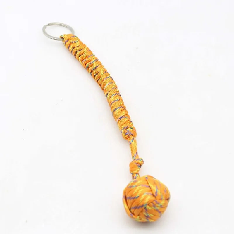 Emergencyescapeparachuteropewovensteelballself-defenseballhandwovenmultifunction...