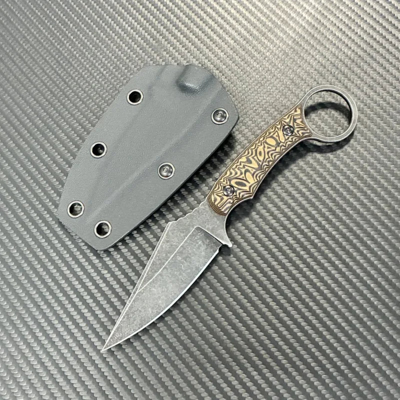 Carbon Steel Claw Knife – Tactical Fixed Blade Outdoor Knife