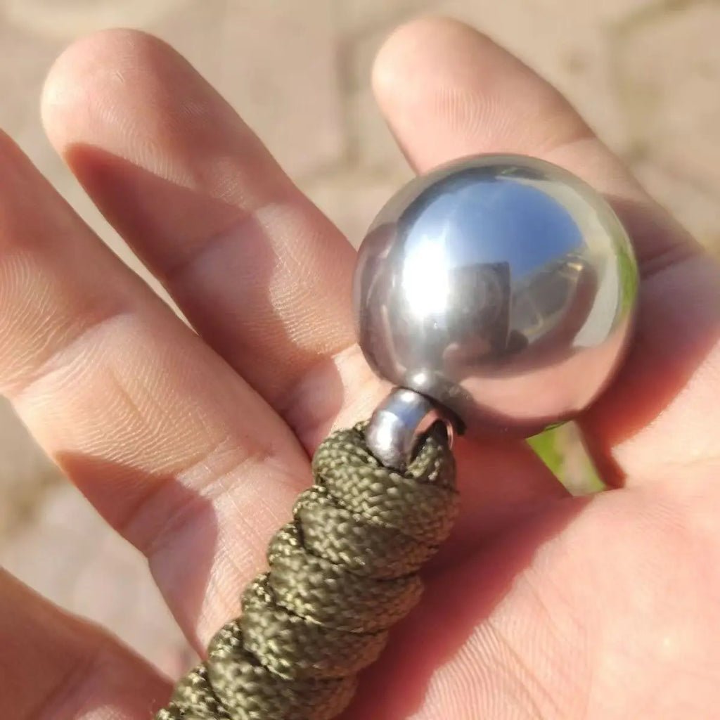 Ball Pendant Self-Defense Gadget – Personal Security Protection Tool for Men & Women