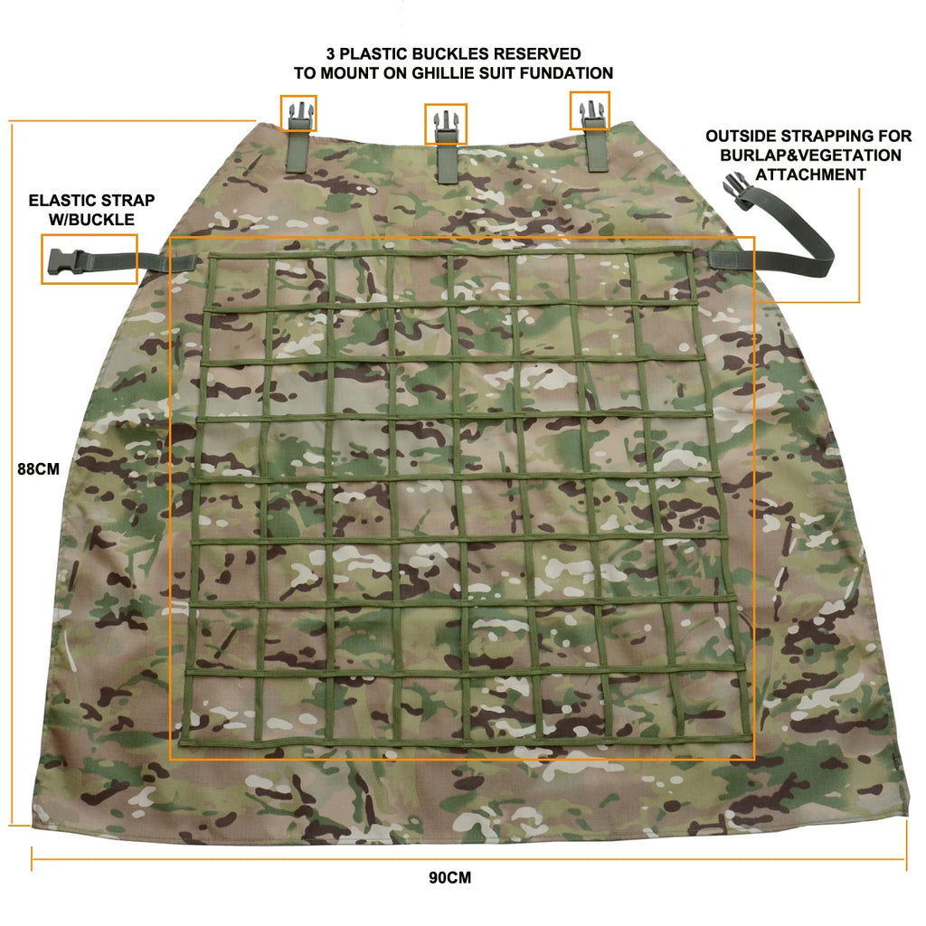 Ghilliesuitfoundation, Ghillieponcho, Camouflagehuntingghilliebase...
