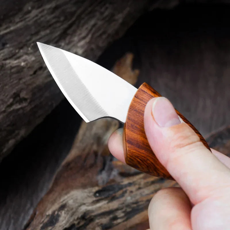 Mini Knife Hand Forge Blade Kitchen Knives Cleaver  Chef Slicing Boning Utility Cook Tools Meat Fish Fruit Vegetable Small Knife