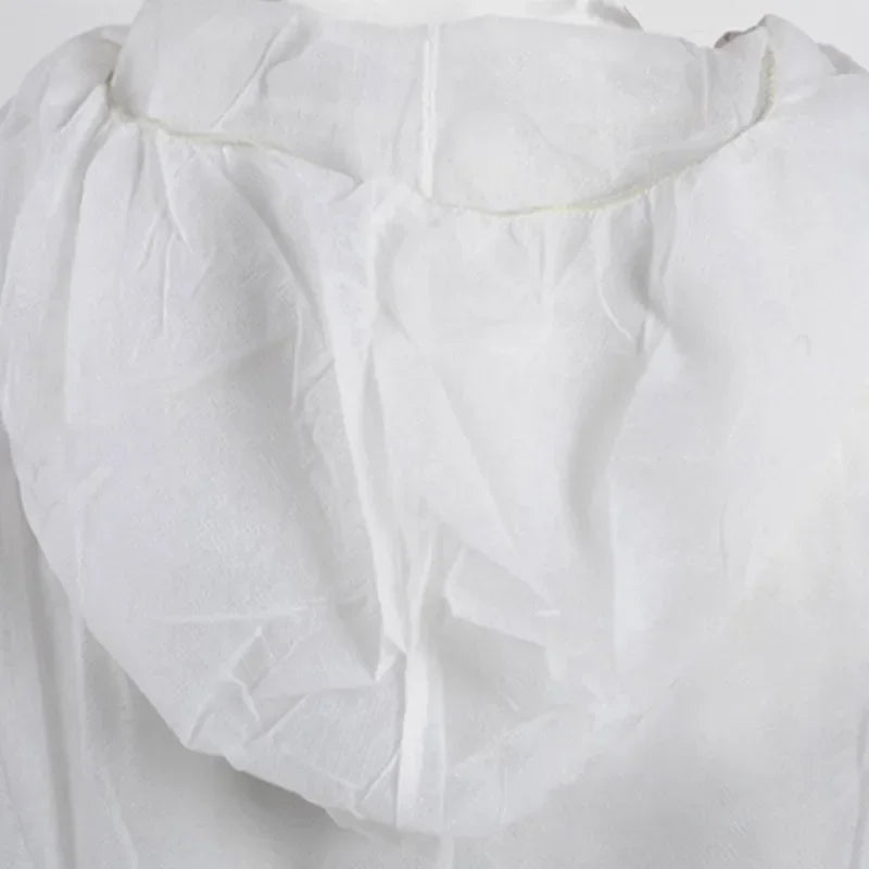 Disposablebreathabledustproofwateroilresistantworksafetyoverallantidustsparypain...
