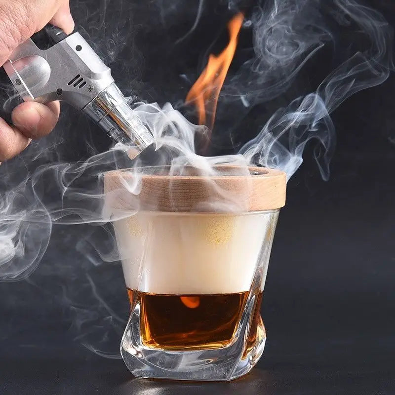 Newwoodencocktailsmokerbarkitchentoolsmokersetwhiskeysmokerspiritsinfuserbarsetf...