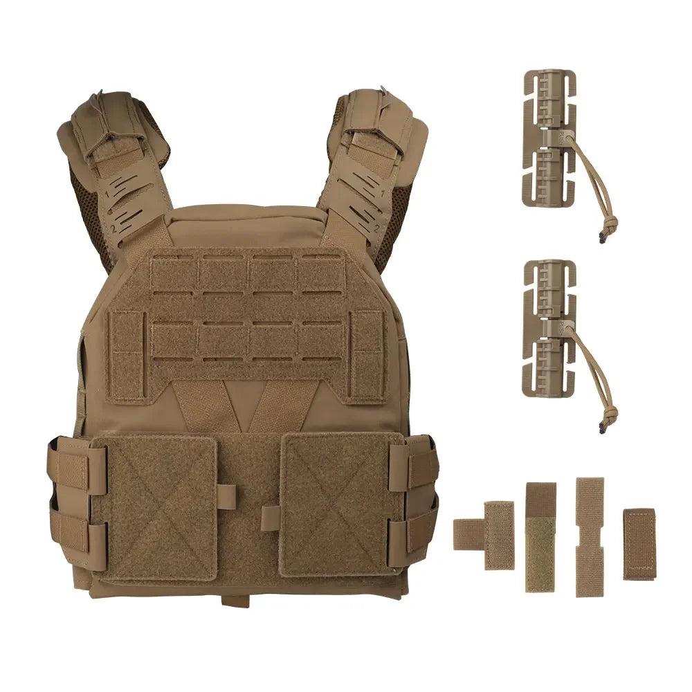 Tacticalplatecarrierhuntingk-zerostyklecomfortlightweightutilitymollek-zbodyvest...