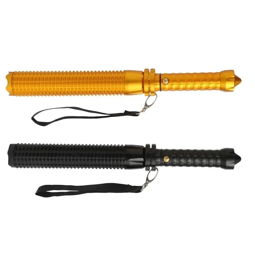 Wolf Tooth Telescopic Self-Defense Flashlight – USB Rechargeable, Glass Breaker