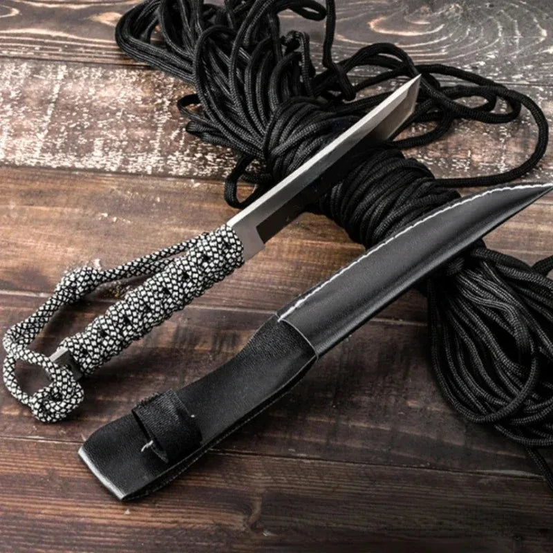 Newoutdoorself-defensesurvivaltacticsstraightknife, Portablemultipurposetool...