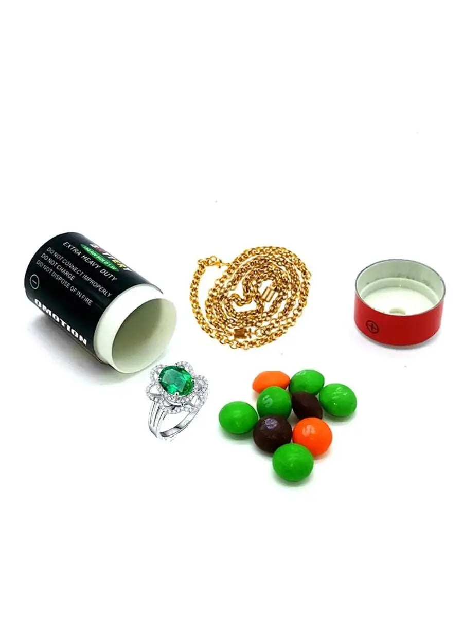 Sightsecretsafepillboxcontainersimulationbatteryhiddenmoneycoinscontainersecretc...