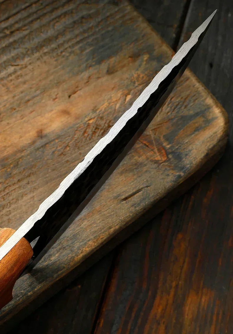 Professional Kitchen Knife Boning Knives Meat Cleaver Vegetables Cutter Handmade Forged Butcher Knife Household Chef Cook Knife