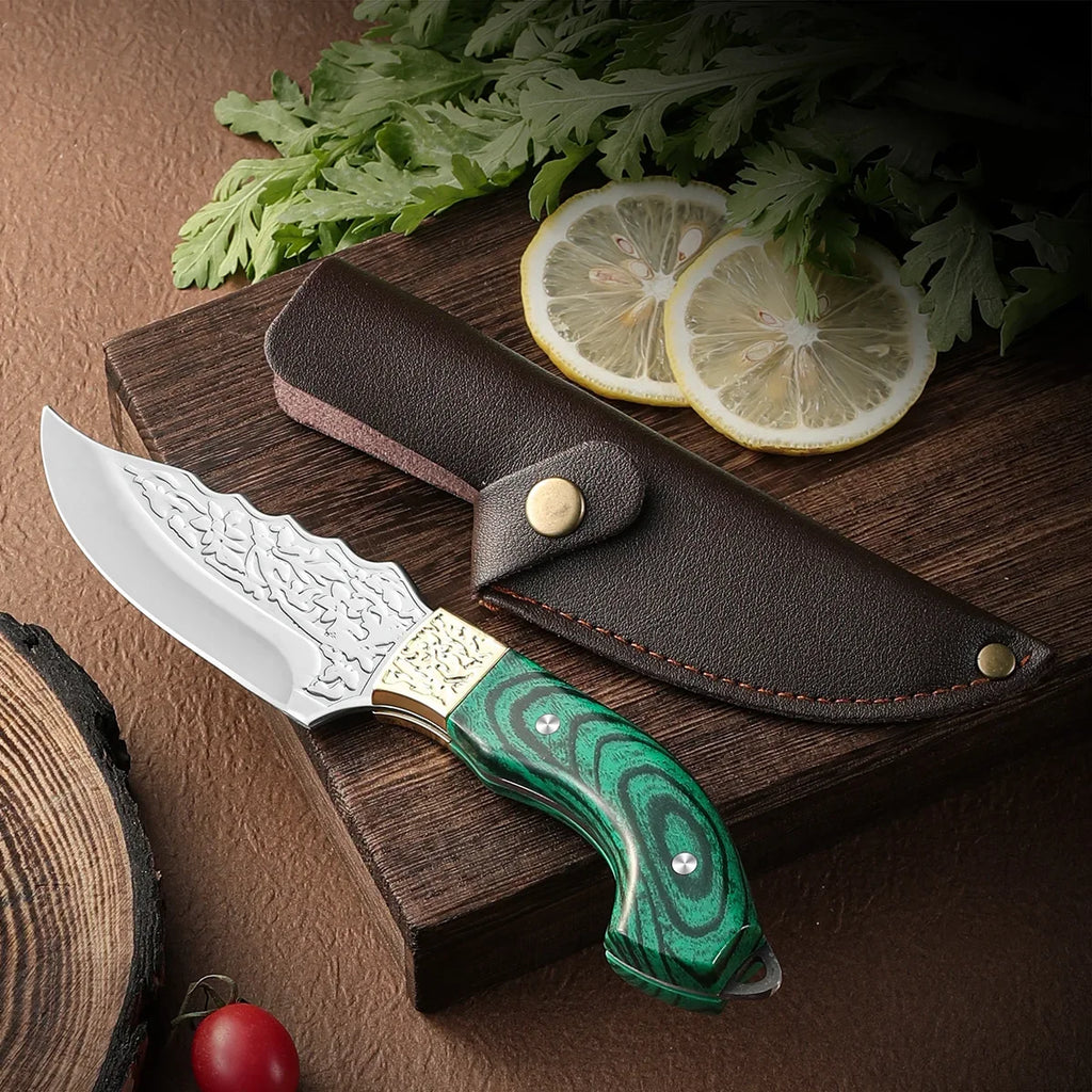 New Stainless Steel Boning Knives Hand Forged Fruit Cutting Knife Meat Bag Butcher Knife Butcher Knife Fish Cooking Tools