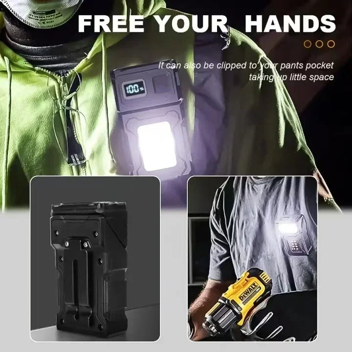 Powerful Rechargeable Self-Defense Flashlight – Handheld Searchlight Lantern