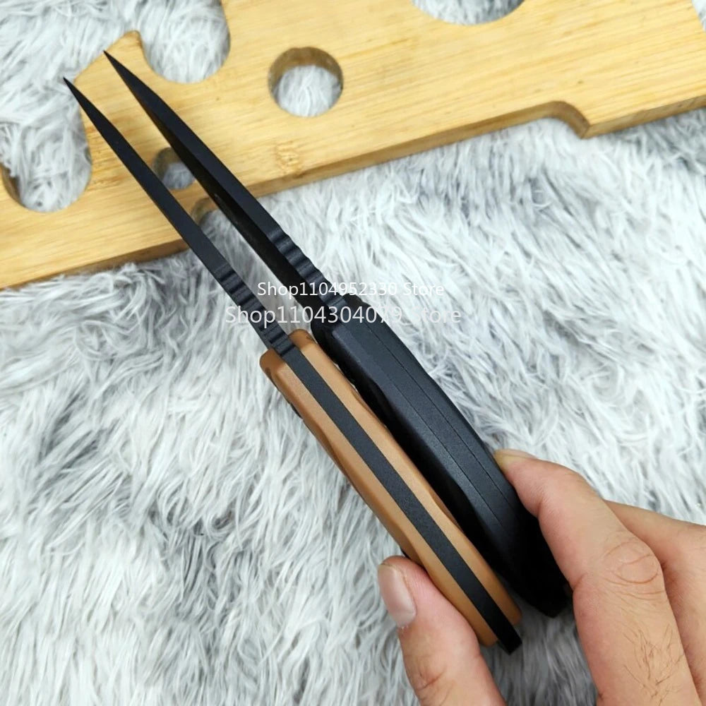 CUT Camping Hiking Fishing Essential Outdoor Adventure Portable Straight Knife Durable Ergonomics Handle Jungle Survival Knives